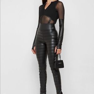 MANIERE DE VIOR VEGAN LEGGINGS